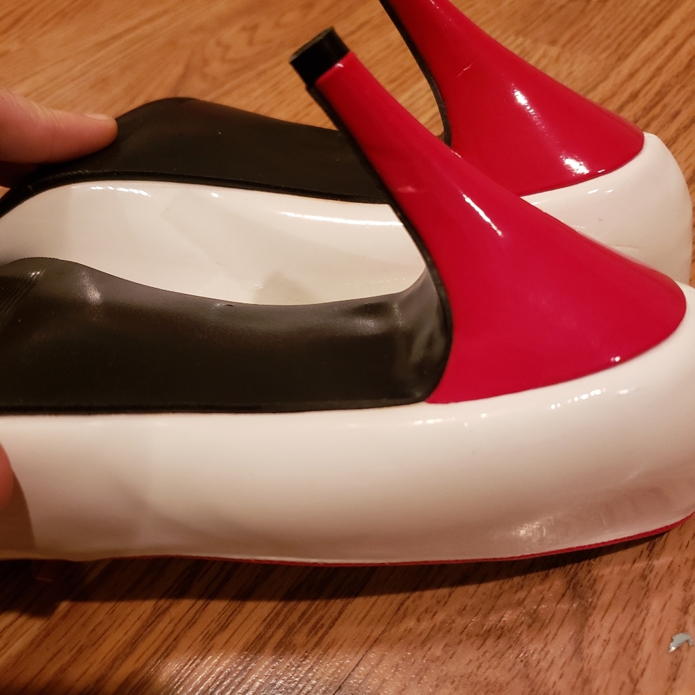 Vintage Peep Toe Pumps - Picture 6 of 6